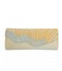 CL1559 - Silk Pleated Diamond Wedding French Clutch CL1559 - Silk Pleated Diamond Wedding French Clutch